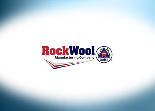 Logo for the asbestos company Rock Wool Manufacturing Company